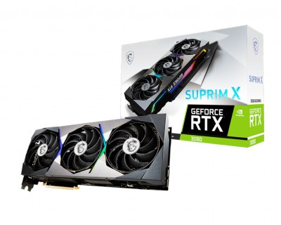 MSI GeForce RTX 3080 SUPRIM X (LHR) 12 GB GDDR6X, HDMI/3xDP