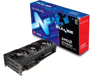 Sapphire Radeon RX 9070 XT Pulse Gaming 16 GB GDDR6, 2xHDMI/2xDP