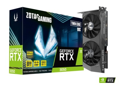 Zotac GeForce RTX 3050 Twin Edge OC 8 GB GDDR6, HDMI/3xDP#1