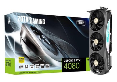 Zotac GeForce RTX 4080 Trinity 16 GB GDDR6X, HDMI/3xDP, Spectra 2.0 RGB Lighting#1
