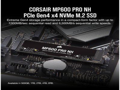 8 TB Corsair MP600 Pro, NVMe PCIe, Gen4 SSD, M.2#2