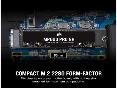 8 TB Corsair MP600 Pro, NVMe PCIe, Gen4 SSD, M.2#5