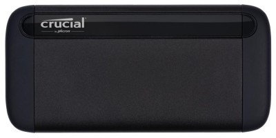 1 TB Crucial X8 Portable SSD, USB-C 3.2 Gen 2