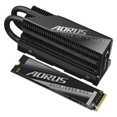 1 TB Gigabyte AORUS 12000, NVMe PCIe, Gen5 SSD, M.2