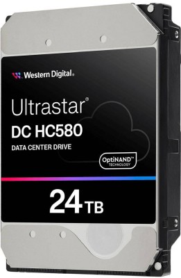 24 TB WD Ultrastar DC HC580, 7200 rpm, 512 MB cache, SAS 12Gb/s