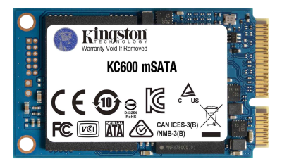 256 GB Kingston KC500 SSD, TLC, mSATA