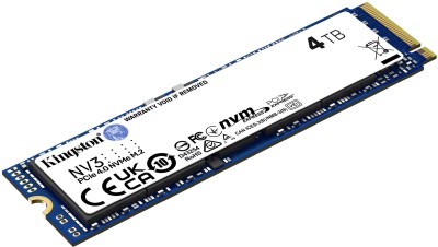 4 TB Kingston NV3 SSD, M.2 2280 NVMe PCIe Gen.4