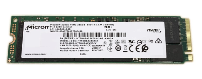 256 GB Micron, M.2 2280 NVMe