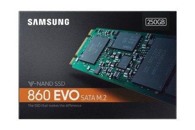 250 GB Samsung 860 EVO SSD, MLC, SATA M.2#2