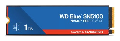 1 TB WD Blue SN5100 SSD, M.2 2280 NVMe PCIe 4.0