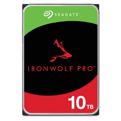 10 TB Seagate Ironwolf PRO, 7200 rpm, 256 MB cache, SATA3, NAS drive 24/7-drift