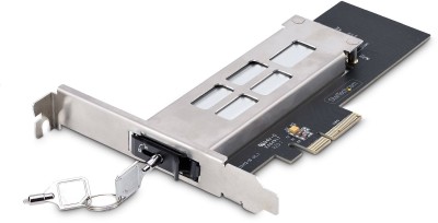 Startech M.2 NVMe SSD till PCIe x4 Slot, Hot Swap Mobile Rack/backplane