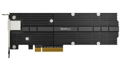 Nätverkskort Synology E10M20-T1, 1x10GbE RJ45 och 2xM.2 SSD, PCIe 3.0 x8