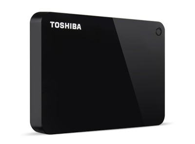 2 TB Toshiba Canvio Advance, 2.5", USB 3.0 - Svart
