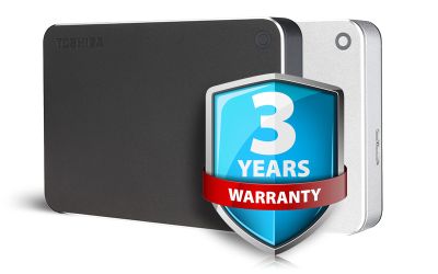 2 TB Toshiba Canvio Premium, 2.5", USB 3.0 - Silver