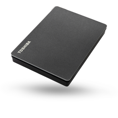 4 TB Toshiba Canvio Gaming, 2,5", USB 3.2, Gen 1 - Svart