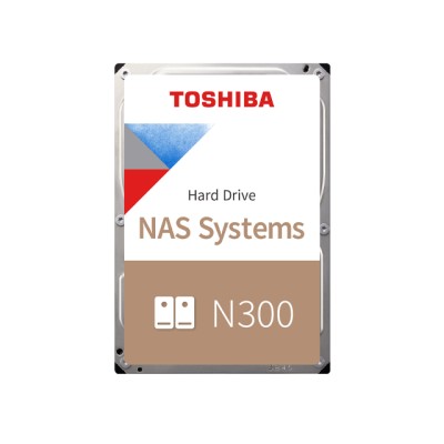 8 TB Toshiba N300 7200 rpm, 128 MB cache, SATA3, NAS drive 24/7-drift