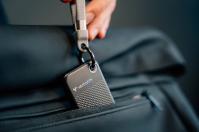 1 TB Verbatim Pocket SSD, USB 3.2 Gen2 - Svart/Grå#4