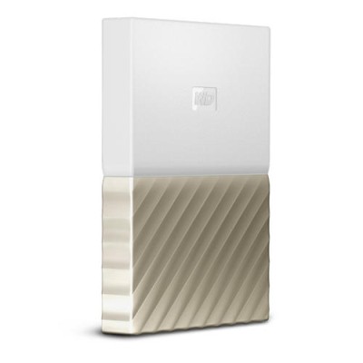 3 TB WD My Passport Ultra, 2.5", USB 3.0, WD Backup - Vit/Guld#1