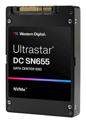 3,84 TB WD Ultrastar SN655 SSD Read Intensive, NVMe U.3 PCIe 4.0