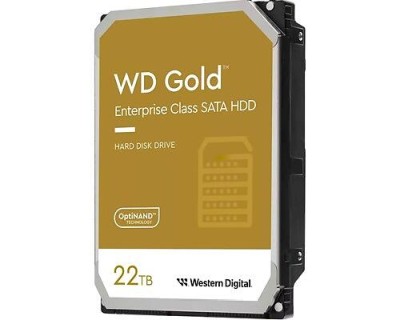 22 TB WD Gold Enterprise, 7200 rpm, 512 MB cache SATA3