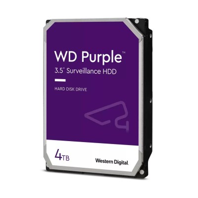 4 TB WD Purple, 5400 rpm, 256 MB cache SATA3, Surveillance