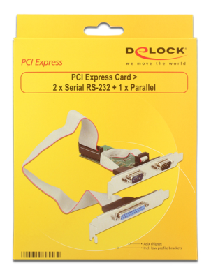 Delock PCI Express Card > 2 x Seriell RS-232 + 1 x Parallell#2