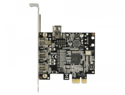 DeLOCK PCI Express Card 3xFireWire800 + 1xFireWire400 (internt)#3