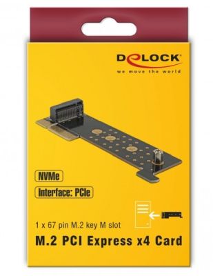 Kontrollerkort DeLOCK, PCI-E 3.0 x4, 1xM.2 NVMe, för 1U server#4