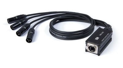 LEEM NW-45M, XLR M till RJ45 multikabel
