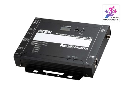 Aten VE8952T, 4K HDMI över IP-sändare med PoE