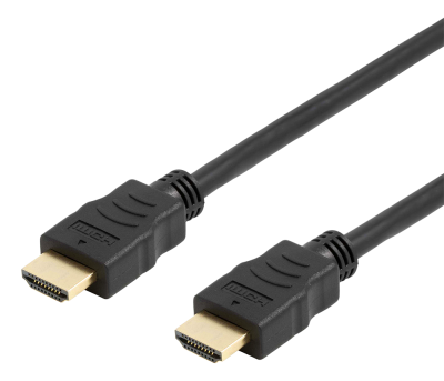 HDMI-kabel Deltaco flexibel, 4K@60Hz, 2 meter - Svart#1