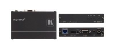 HDMI-förlängare Kramer TP-580R, HDMI/RS-232/IR, HDBaseT, 70 meter, Mottagare