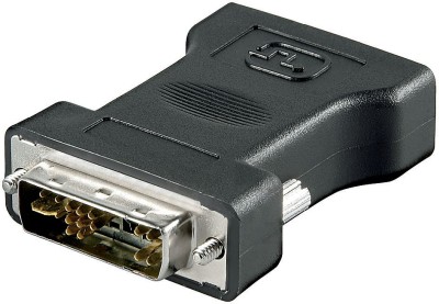 Adapter DVI-A hane till VGA hona, MicroConnect