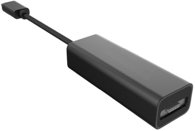 Strömadapter MicroConnect USB-C till Magsafe/Magsafe 2 - Svart