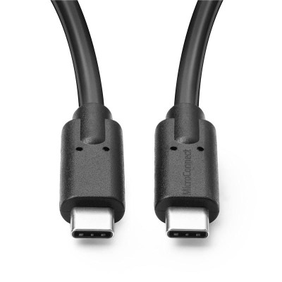 MicroConnect USB-C Gen.2, 20Gbps, 100W, 1m - Svart#2