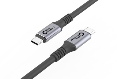 MicroConnect Premium USB-C Gen.2, 20Gbps, 100W, 5m - Svart#2