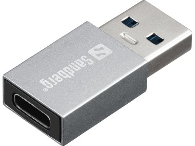 Adapter USB-A hane till USB-C hona, USB 3.2 Gen1, Sandberg