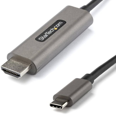 StarTech USB-C till HDMI, 4K@60Hz, HDR10, 2 meter - Svart