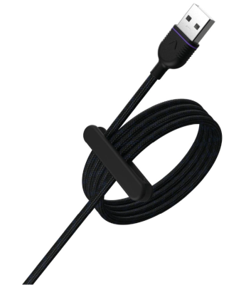 USB-kabel Unisynk USB-A till USB-C, USB 2.0, 60W, 2m - Svart#2