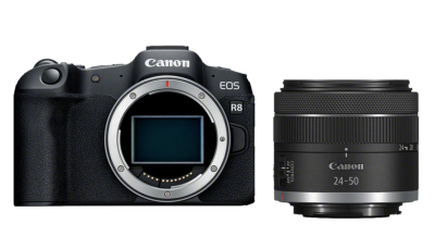 Canon EOS R8 + RF 24-50mm f/4.5-6.3 IS STM, 24,2 Mpixel, 40 bps, film 4K@60p, WiFi/Bluetooth#4