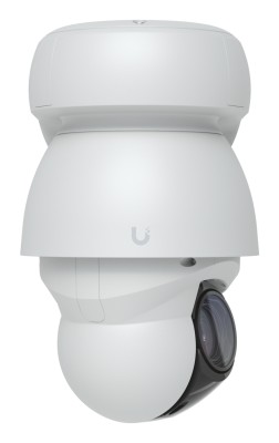Ubiquiti Networks UniFi AI PTZ Industrial, 4K@30fps, 22x optisk zoom, IR 100m, AI, inomhus/utomhus IP66, PoE++ - Vit