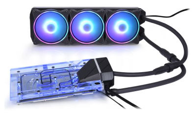 Alphacool Eiswolf 2 GPU AIO 360mm till RTX 3090 Founders Edition, inkl. backplate