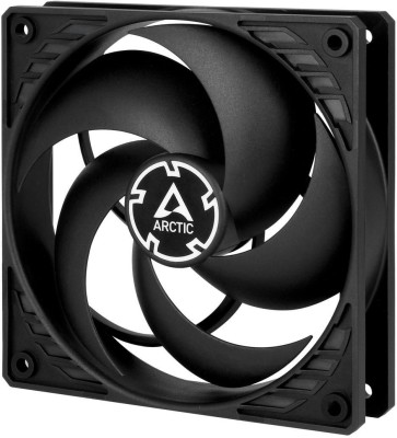 Fläkt 120 mm Arctic Cooling P12 PWM PST CO, 200-1800 rpm, 24,5 dB, 56.3 cfm - Svart