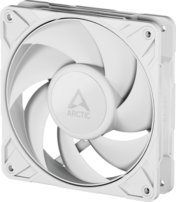Fläkt 120 mm Arctic P12 Pro PST, PWM, 600-3000 rpm, 77 cfm - Vit