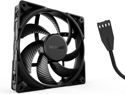 Fläkt 120 mm be quiet! Silent Wings PRO 4 PWM, 3000 rpm, 83,9 cfm - Svart#2