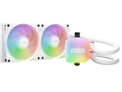 be quiet! Light Loop 240mm, 2x120mm ARGB - Vit