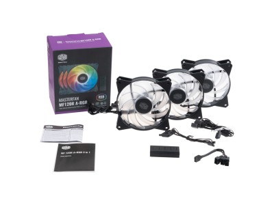 Fläkt 120 mm Cooler Master MasterFan, MF120R, ARGB, 3-in-1#1