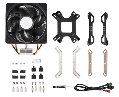 Cooler Master Hyper 212 EVO V2, Intel 115x/1200/1366/2011/2066, AMD AM2/AM3/AM4/FM1/FM2, 120 mm fläkt#3