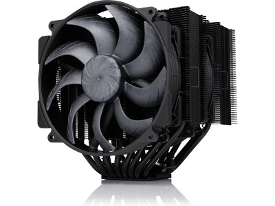 Noctua NH-D15 G2 chromax.black, 2x140mm fläkt, 19,7~24,8 dBA
